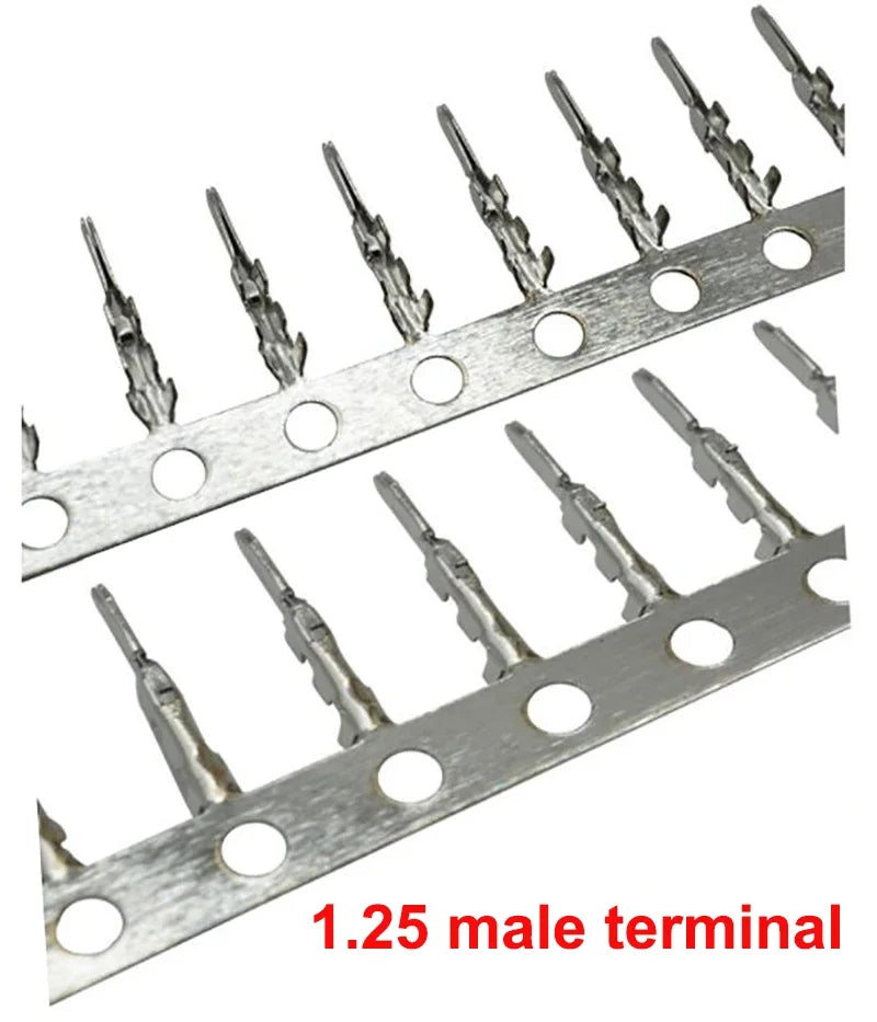 1000pcs XH XHD PH2.0 PHB CH3.96 VH3.96 KF2510 Dupont SM ZH1.5 1.25 SH1.0 MX3.0 Strip Metal Needle Crimp Cold-pressed Terminal