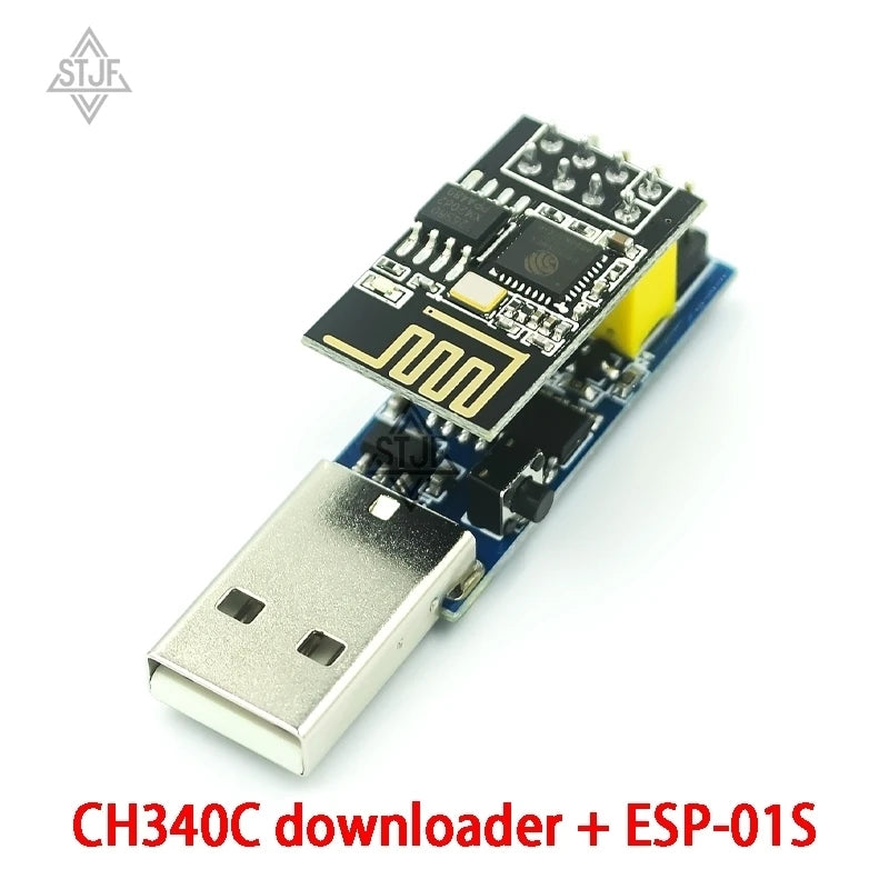 CH340C ESP8266 ESP-01 ESP01S Programmer Adapter USB to ESP8266 Serial Wireless Wifi Developent Board Module For Arduino