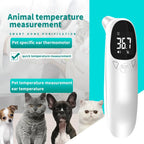 Infrared Pet Dog Cat Ear Thermometer Medical Animal Measuring Electronic Thermometer Non-contact Home Veterinary Equipment Quick