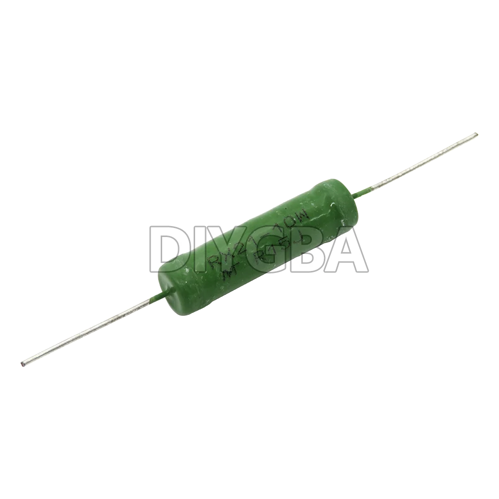 10PCS RX21 5% WiRe Wound Resistance 6W 10W 0.01R 0.05R 0.1R 0.12R 1R 10R 18R 20R 22R 24R 27R 30R 33R 36R 100R 1K 10K 12K 15K