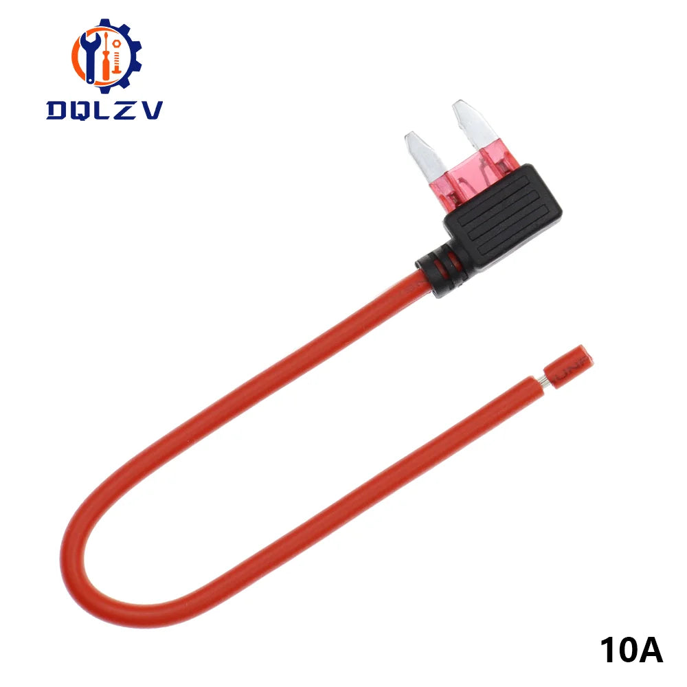 12V 5A 10A 15A 20A Car Fuse Holder Add-a-circuit TAP Adapter Micro Standard ATM APM Blade MINI Medium Simple Safety Device
