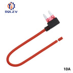 12V 5A 10A 15A 20A Car Fuse Holder Add-a-circuit TAP Adapter Micro Standard ATM APM Blade MINI Medium Simple Safety Device