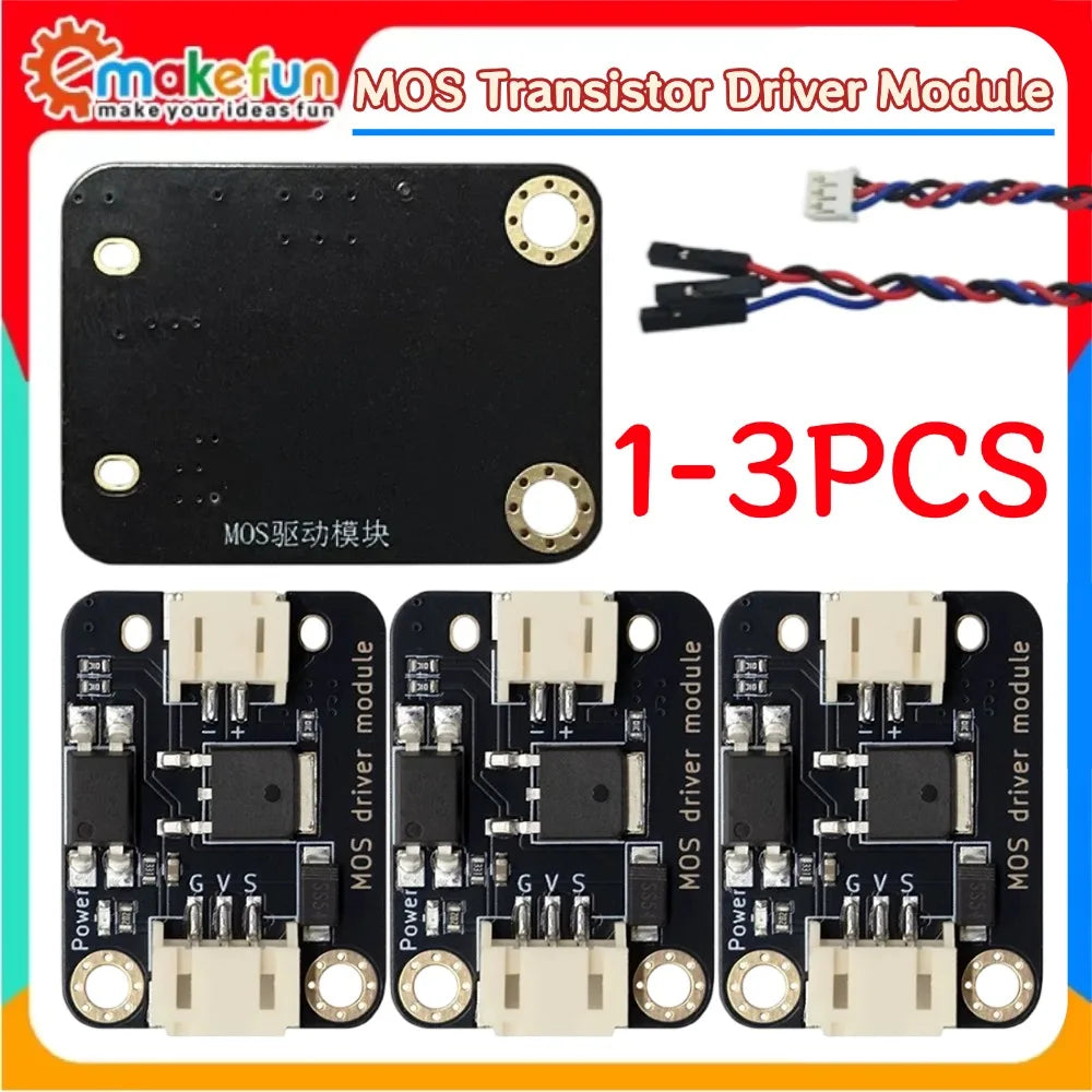 PWM MOS Driver Module With Optocoupler Isolation 5-12V High Power Load Control PH2.0 Connector for Arduino ESP32 Raspberry Pi Ma