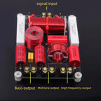 1PC GHXAMP 350W Crossover 3-Way Frequency Divider for Black Obsidian Series HiFi Bookshelf Speakers 470HZ 3500HZ , 139x89mm