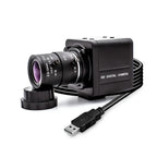 Global Shutter USB Camera 1080P 90FPS Industrial Metal Box With 5-100mm Varifocal Lens Plug Play For Meeting Document Scanning