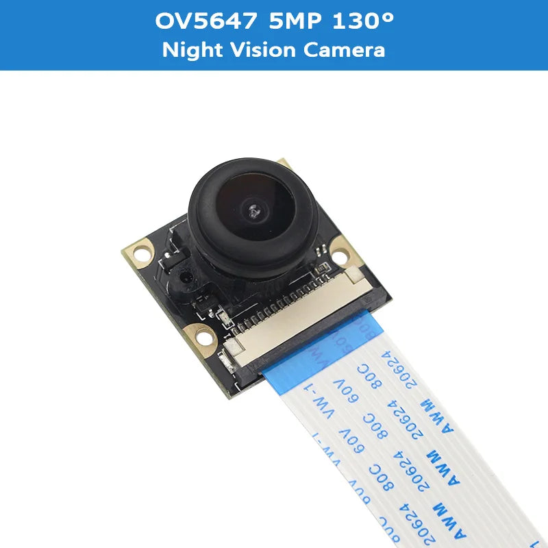 Raspberry Pi Night Vision Camera with 2 Infrared Light 5MP OV5647 Webcam 75 175 IR-CUT Camera for Raspberry Pi 4B 3B+ 3B Zero