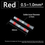 Solder Seal Wire Connectors 3:1 Shrinkage Rate Waterproof Electrical Cable Terminals DIY Heat Shrink Tube Electrical Butt Splice
