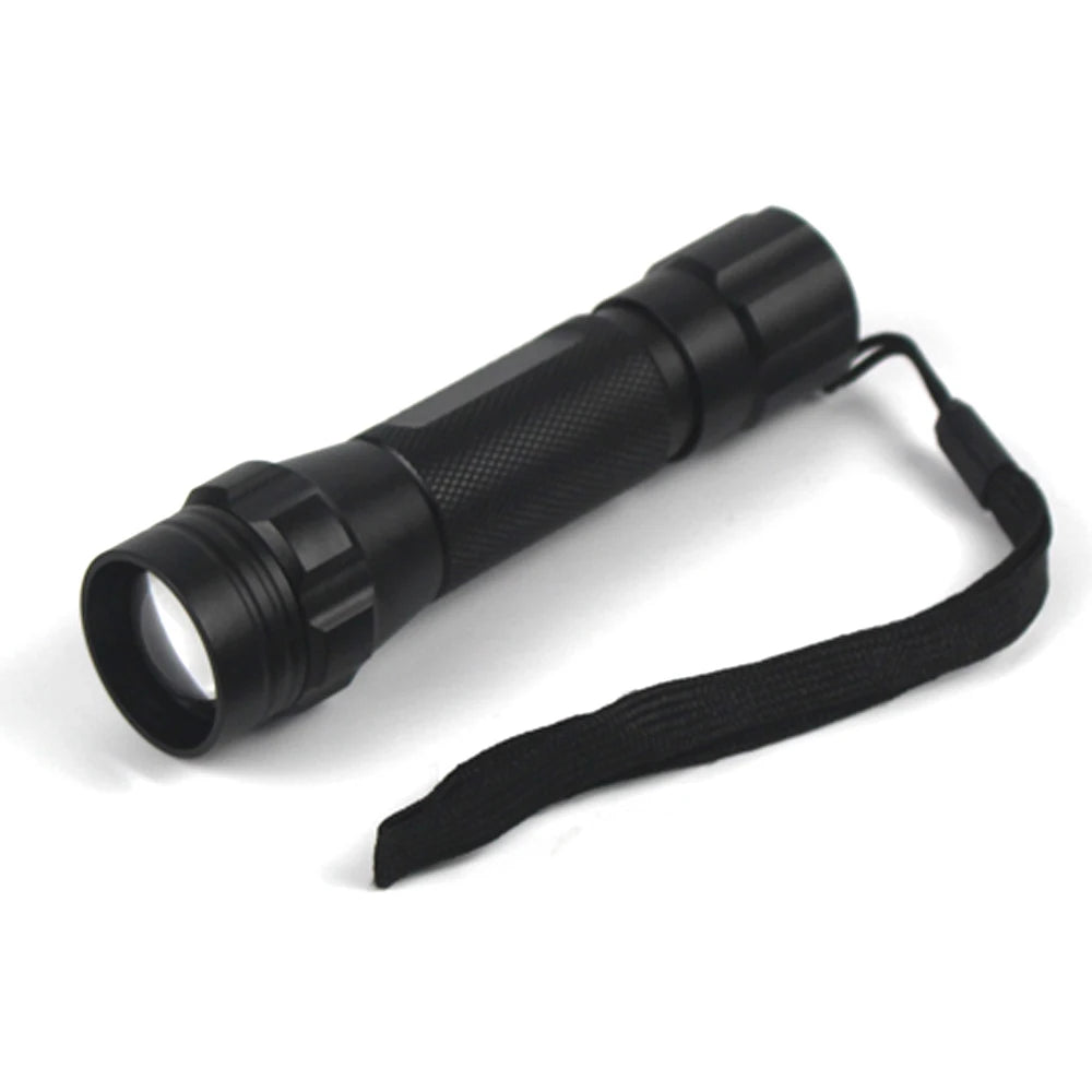 150 Yards Professional Focus Night Vision Hunting Torch 10W IR 850nm/940nm Tactical Infrared Radiation Zoomable LED Flashlight