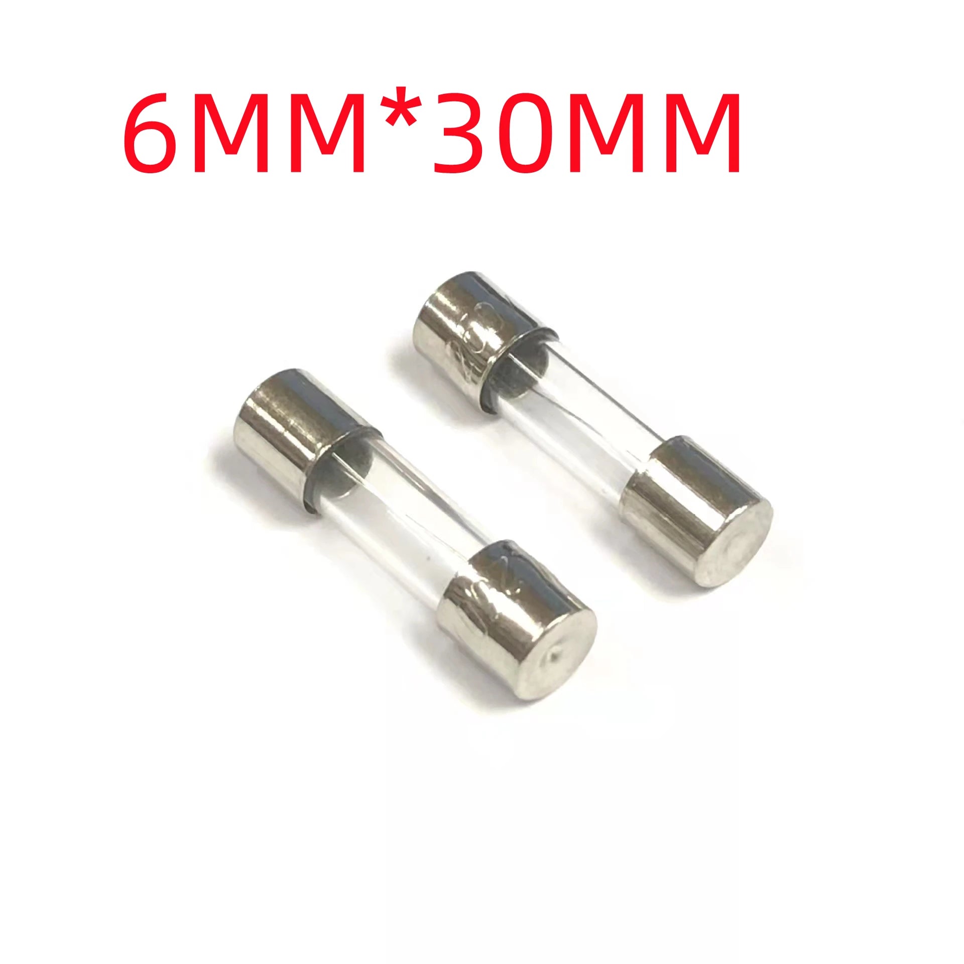 10pcs/lot Fast Blow Glass Tube Fuses 3.6x10mm 5x20mm 6x30mm 250V 100mA 200mA 250mA 300mA 500mA 630mA 750mAxial Lead Ceramic Fuse