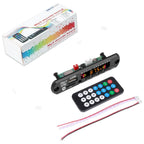 Bluetooth 5.0 MP3 WMA WAV Decoder Board DC 9V 12V Car Music Player USB Record FM Radio 3.5mm AUX for Speaker Handsfree Audio DIY