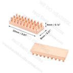 WE DO HEATSINK Small Tiny Useful Pure Copper Heat Sink Without or With Thermal Pad For Raspberry Pi Banana Pi IC Chipset Package