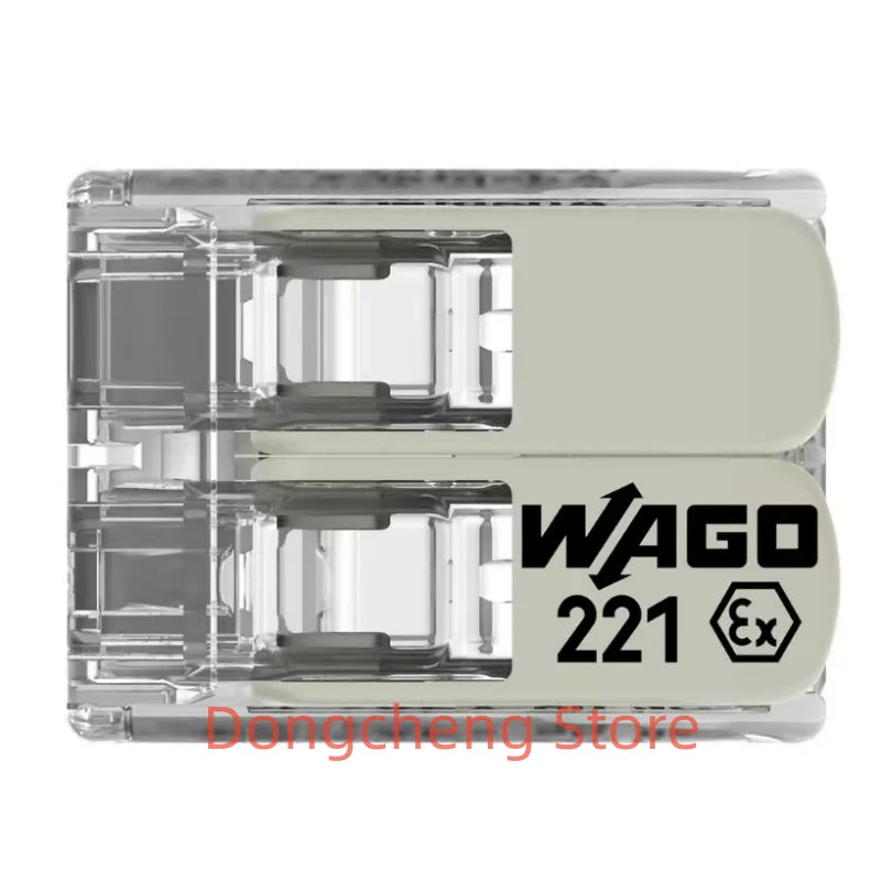10PCS/LOT WAGO 221-482/221-483/221-485 450V 32A 0.14-4mm² Wiring connector Explosion proof