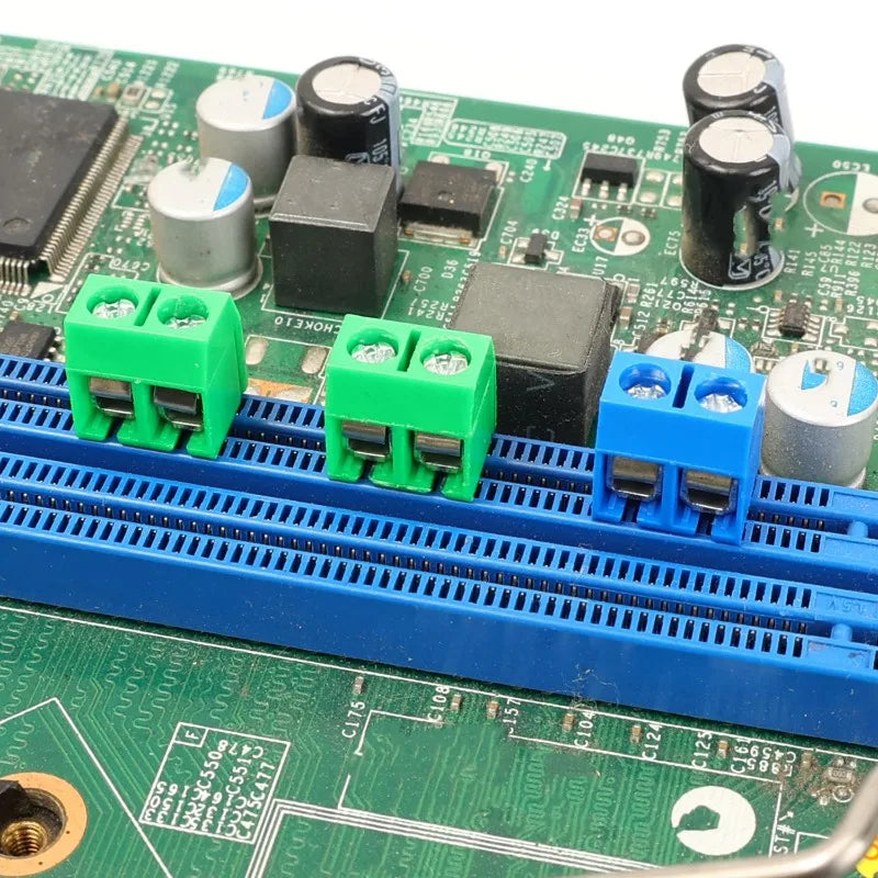 50/200PCS PCB Terminal Block Connector 5mm Straight Pin High Current Plug Assortment Kit KF301 KF306 2Pin PCB Terminal Blocks