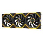 Star Brick P1 Jungle Leopard Interstellar SE Building Block Fan Triple ARGB 12cm Desktop Computer Wireless Splicing Fan