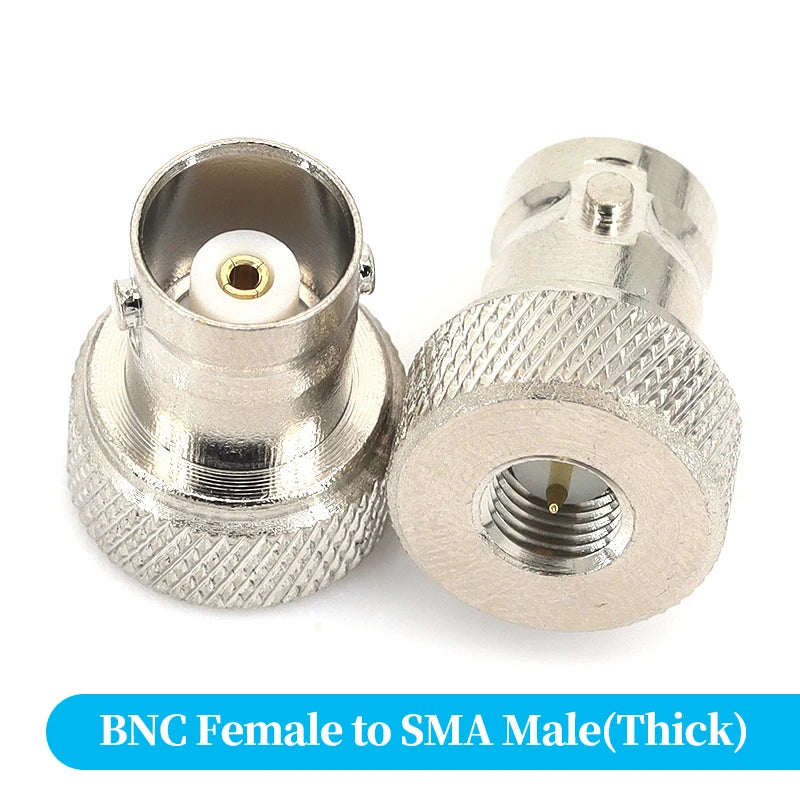 SMA Male Female to BNC Male Female Adapter SMA to BNC Connector for Wireless LAN Device, Coaxial Cable, Radio Antenna Adapt