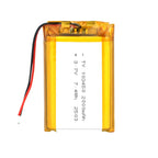 103450 3.7V 2000mAh Polymer Lithium Rechargeable Battery JST PH 2.0mm 2Pin Plug for Camera GPS Navigator MP5 Bluetooth Headset