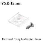 COB LED Wire Connector 5 8 10mm Connection Solderless Mini Buckle FCOB RGB CCT LED Strip Lights 2 3 4 Pin No Dark Area Connector
