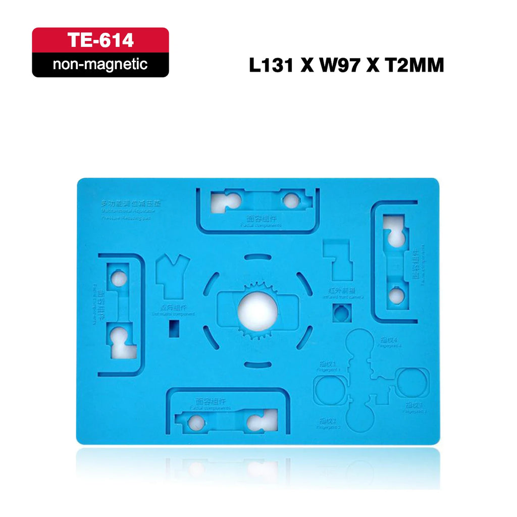 JCD Silicone Soldering Mat ESD Antistatic Heat Insulation Motherboard Electronics Phone Repair Maintenance Working Platform Pad