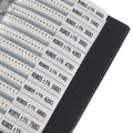 4250PCS 0805 SMD Resistor Book Kit 1% High Precision 1Ω-10MΩ 170 Values Sample Resistor Book for Electronics Repair DIY