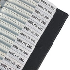 4250PCS 0805 SMD Resistor Book Kit 1% High Precision 1Ω-10MΩ 170 Values Sample Resistor Book for Electronics Repair DIY