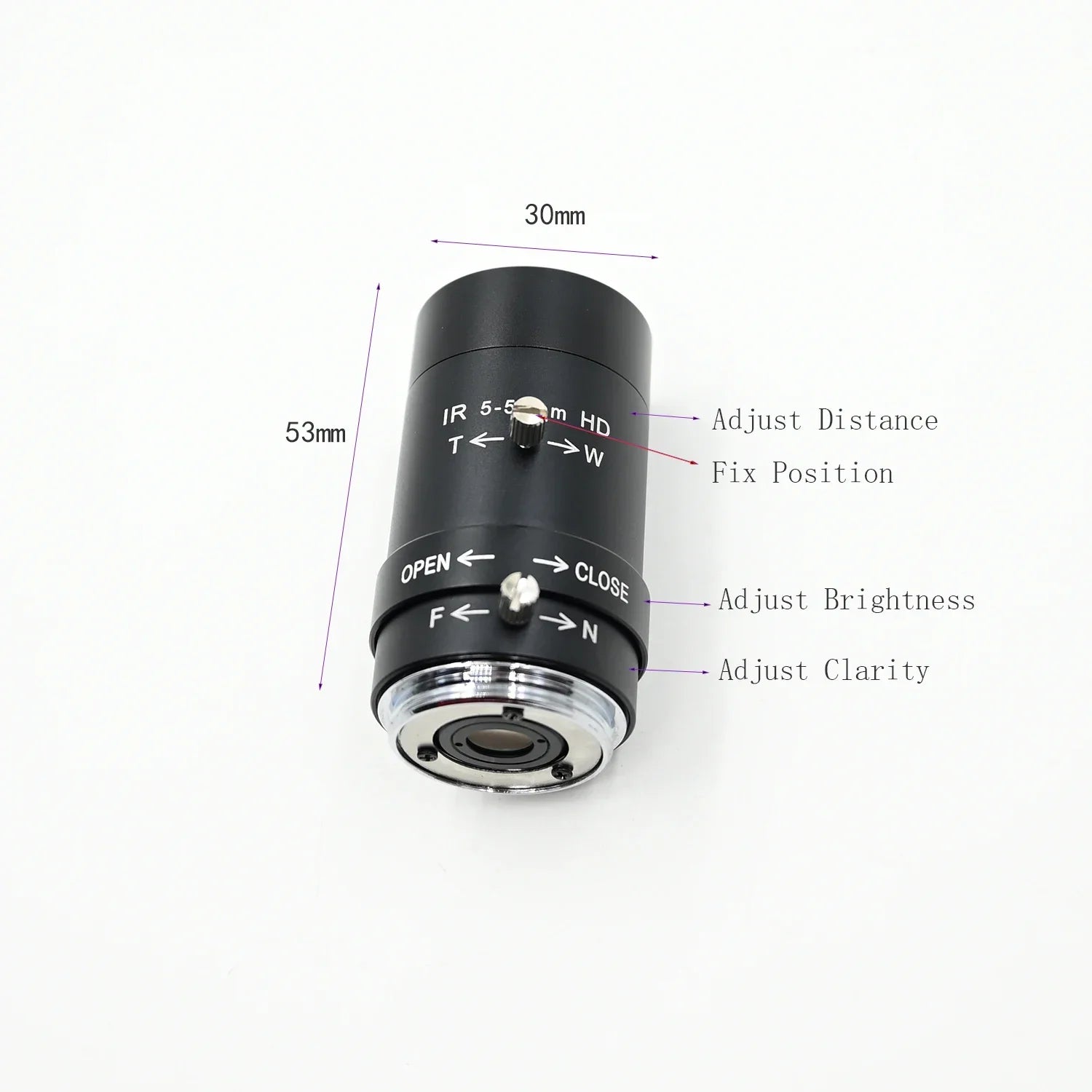 Ultra HD 16MP USB Box Camera,IMX298, 4656X3496,With 2.8-12mm/5-50mm Manual Zoom CS Lens,For Window Linux Android Raspberry Pie