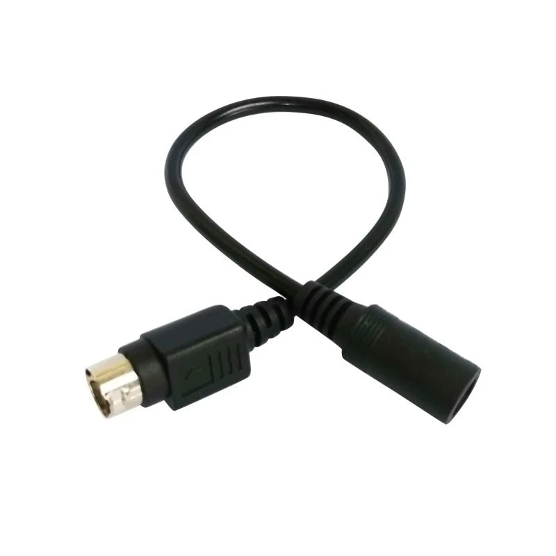 DC Power Supply Adapter Cable 5.5 X 2.1mm Female to MINI DIN 3 Pin / 4 Pin Male For SATO TG-5011-19V-ES TV LCD VCR Lead Wire