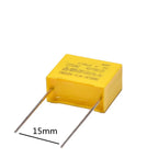 10PCS/Lot X2 Capacitor 275VAC 0.01 0.033 0.1 0.15 0.022 0.22 0.33 0.47 0.56 0.68 0.82 1 1.2 2.2uf  Polypropylene Film Capacitor