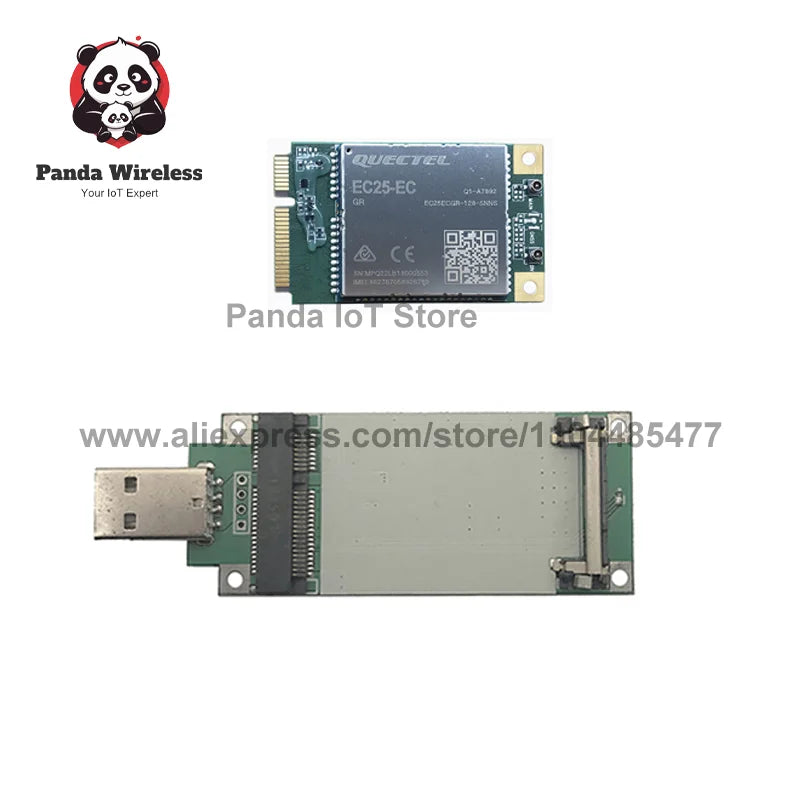 In Stock  Mini PCIE LTE Wireless Module Cat 4  Quectel EC25-EC GNSS High-Speed IoT Connectivity SNNS Series 128-SNNS