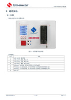Original CMS-WRITER V8 medium micro 8051/A-R-M full series microcontroller offline burner