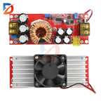 1800W 40A DC-DC Boost Converter Step Up Power Supply Module 10-60V To 12-90V Adjustable Voltage Charger 1200W 20A Boost Module