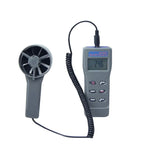 Anemometer AZ8902 Temperature and Relative Humidity Fan Air Flow Meter Barometric Pressure Meter Wind Speed Meter 0.6~32 M/S