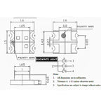 Highlight 0603 1615 RGY LED, Common Anode, Red-Green-Yellow 3 Color SMD Light Emitting Diode