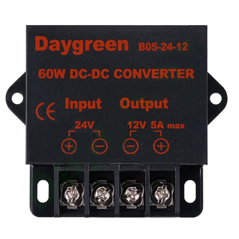 24V to 12V 10A DC Converter Regulator Car Step-Down Reducer Module 12 Volt Stabilizer Voltage Regulator