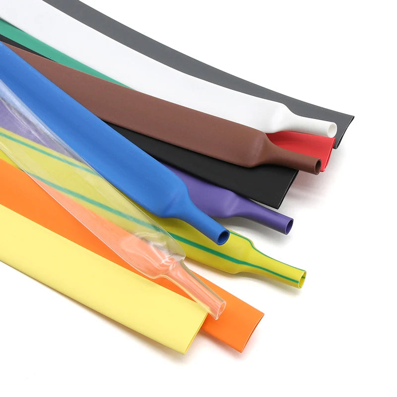 1 Meter Dia 1 2 3 4 5 6 7 8 9 10 12 14 16 20 25 30 40 50 MM Heat Shrink Tube 2:1 Polyolefin Thermal Cable Sleeve Insulated
