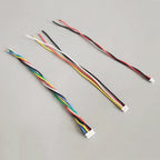 JST 1.25mm Pitch Pre-Crimped Silicone Wire Kit | 28AWG Soft Cable Male/Female Connector | 2-10 Pin DIY Electronic Harness