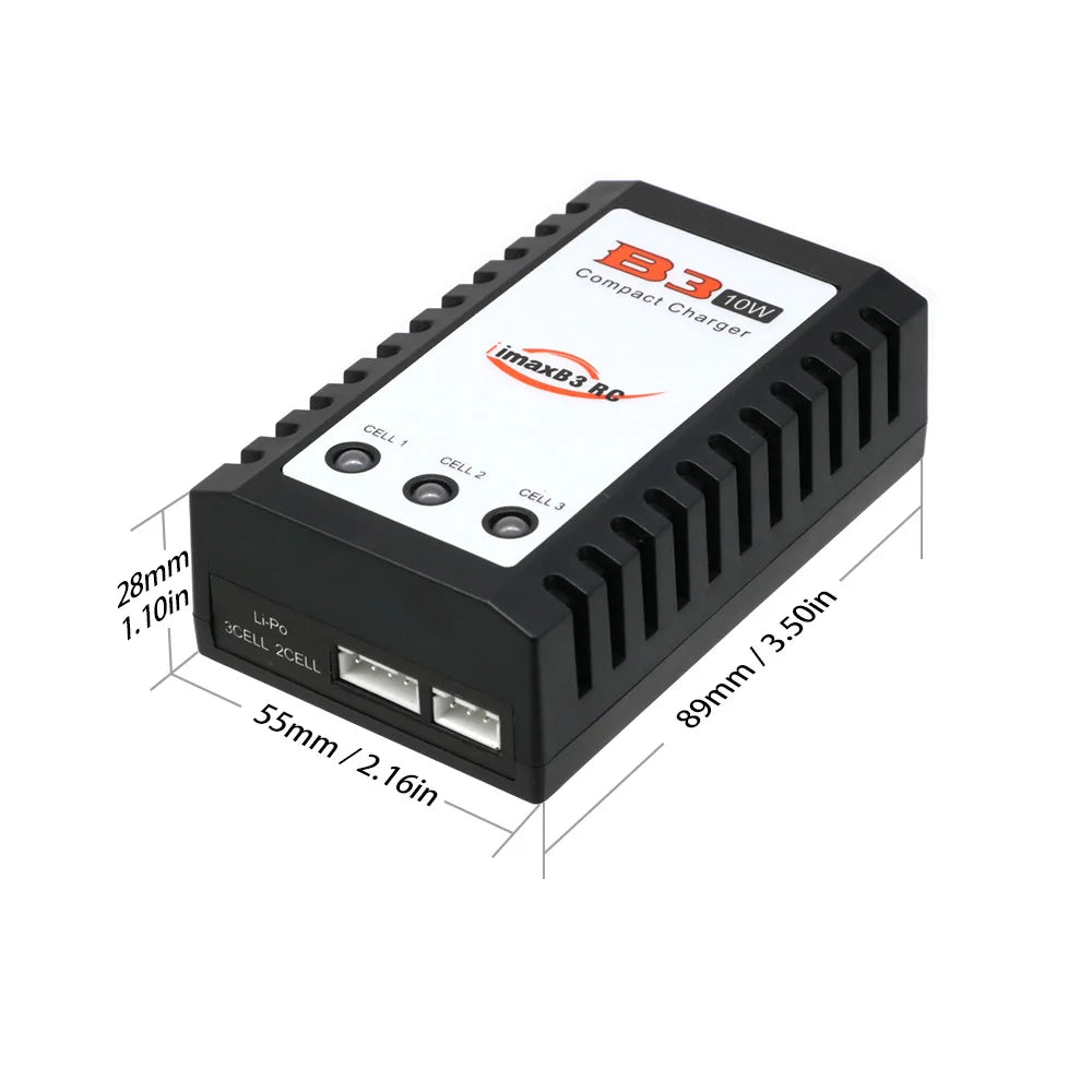 IMAX B3 Pro LiPo Charger 2S 3S 7.4V 11.1V for RC Drone AEG Airsoft Battery Fast Balance Charging