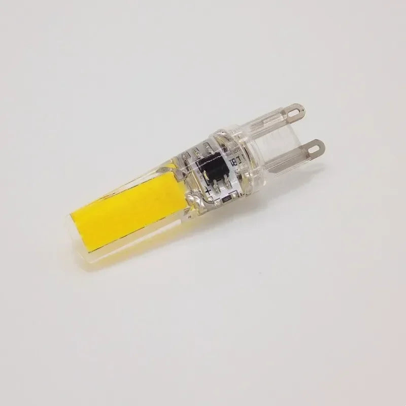 6-20PCS Dimmable G9 COB LED Bulb 9W AC220V Chandelier Spot Light Upgrade Halogen 75W Energy Saving Home Decor