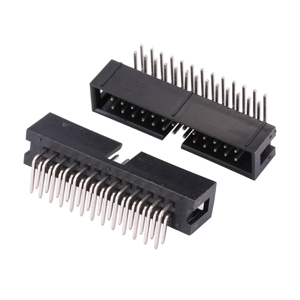 FC 6/8/10/12/14/16/18/20/24/26/30/34/40/50/60/64Pin 2.54mm Pitch Female IDC Socket Connector Ribbon Cable DC3 Header Male Socket
