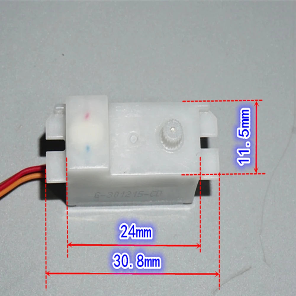 6g Servo Steering Motor Micro Mini Electric DC 5V Coreless Motor Mini Aeromodel RC Car Boat Model Robot Fixed Wing 90 Degrees