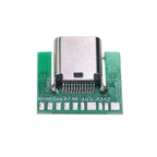 YuXi 1Pcs USB-C Type C USB 3.1 Connector Board 24 Pins Female Socket Type-C Adapter Board to Solder Wire Cable PCB