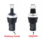 Upgraded LA42DWQ-22 1K 2K 5K 10K 20K 50K 100K 200K 22mm High Quality Diameter Potentiometer Rotary Potentiometer Converter Speed