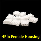100Pcs/Lot XH2.54 Connector JST 2/3/4/5Pin Female Housing Plastic Shell Plug XH Male/Female Pin Header Dupont Wire Connector