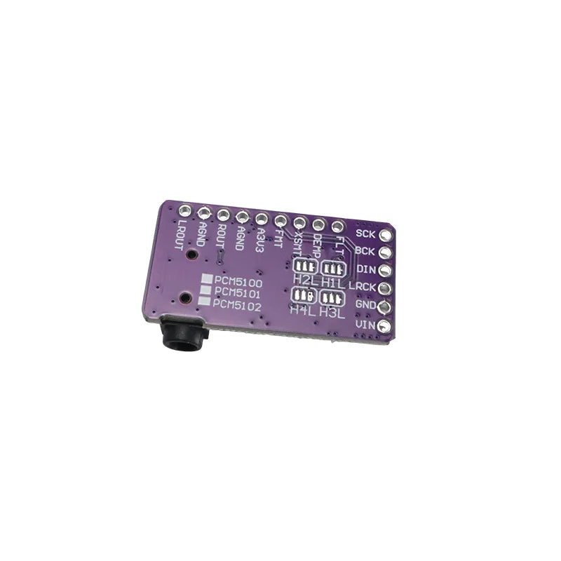 New I2S PCM5102A DAC Decoder GY-PCM5102 I2S Player Module for Raspberry Pi PHAT Format Board Digital PCM5102 Audio Board DIY