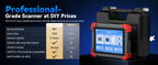 XTOOL D7 V2.0 Automotive Diagnostic Tool All System Scan Tools ECU Coding Bidirectional OBD2 Scanner 36+ Service FCA CAN FD DOIP