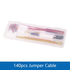 3.3V/5V MB-102 Breadboard power module+ 400 830 points Solderless Prototype Bread board kit +65 Flexible jumper wire