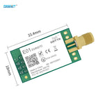 2PCS nRF24L01P 2.4GHz 500mW E01-2G4M27D SPI Transceiver E01-2G4M27D 27dBm SMA Long Range nRF24L01 PA LNA Transmitter Receiver