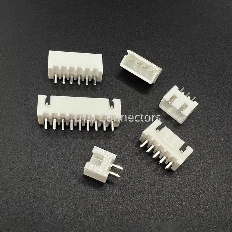 50pcs XH2.54 2/3/4/5/6/7/8/9/10/11/12/13/14/15/16pin JST Connector plug Male, Female, Crimps