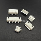 50pcs XH2.54 2/3/4/5/6/7/8/9/10/11/12/13/14/15/16pin JST Connector plug Male, Female, Crimps