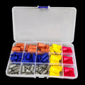 90PCS Twist Screw Cap Wire Connectors Kit Quick Splice Electrical Cable Terminals P1 P2 P3 P4 P6 for Wiring Projects