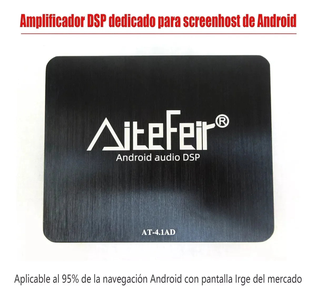 AiteFeir Android Car Audio DSP Amplifier 4-6 Channel Sound Processor with Wiring Harness for Car Stereo Upgrade